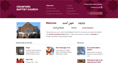 Desktop Screenshot of cranford-baptist-church.org